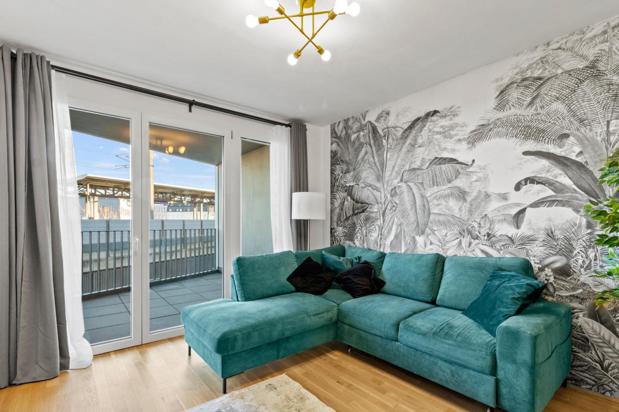 Balcony Apartment I 50 M² I Near City Center Відень Екстер'єр фото