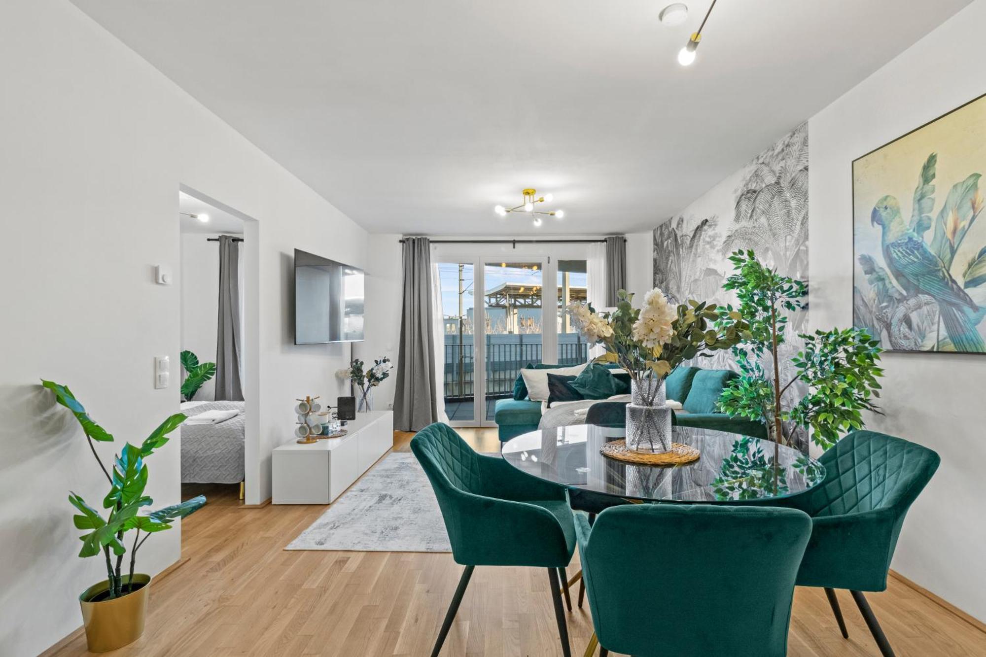 Balcony Apartment I 50 M² I Near City Center Відень Екстер'єр фото