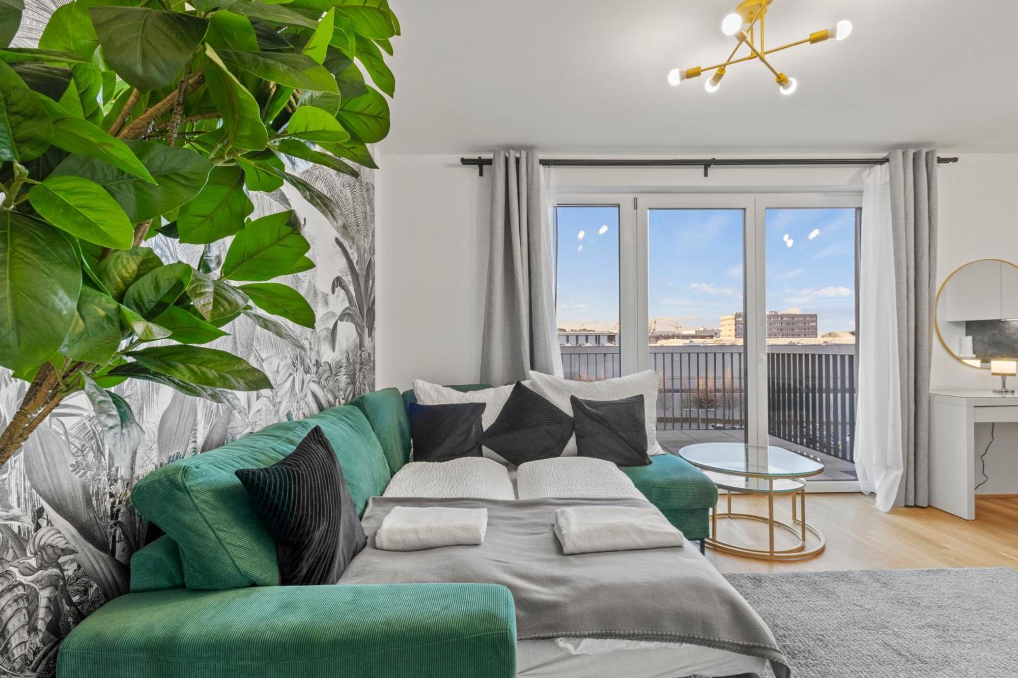 Balcony Apartment I 50 M² I Near City Center Відень Екстер'єр фото