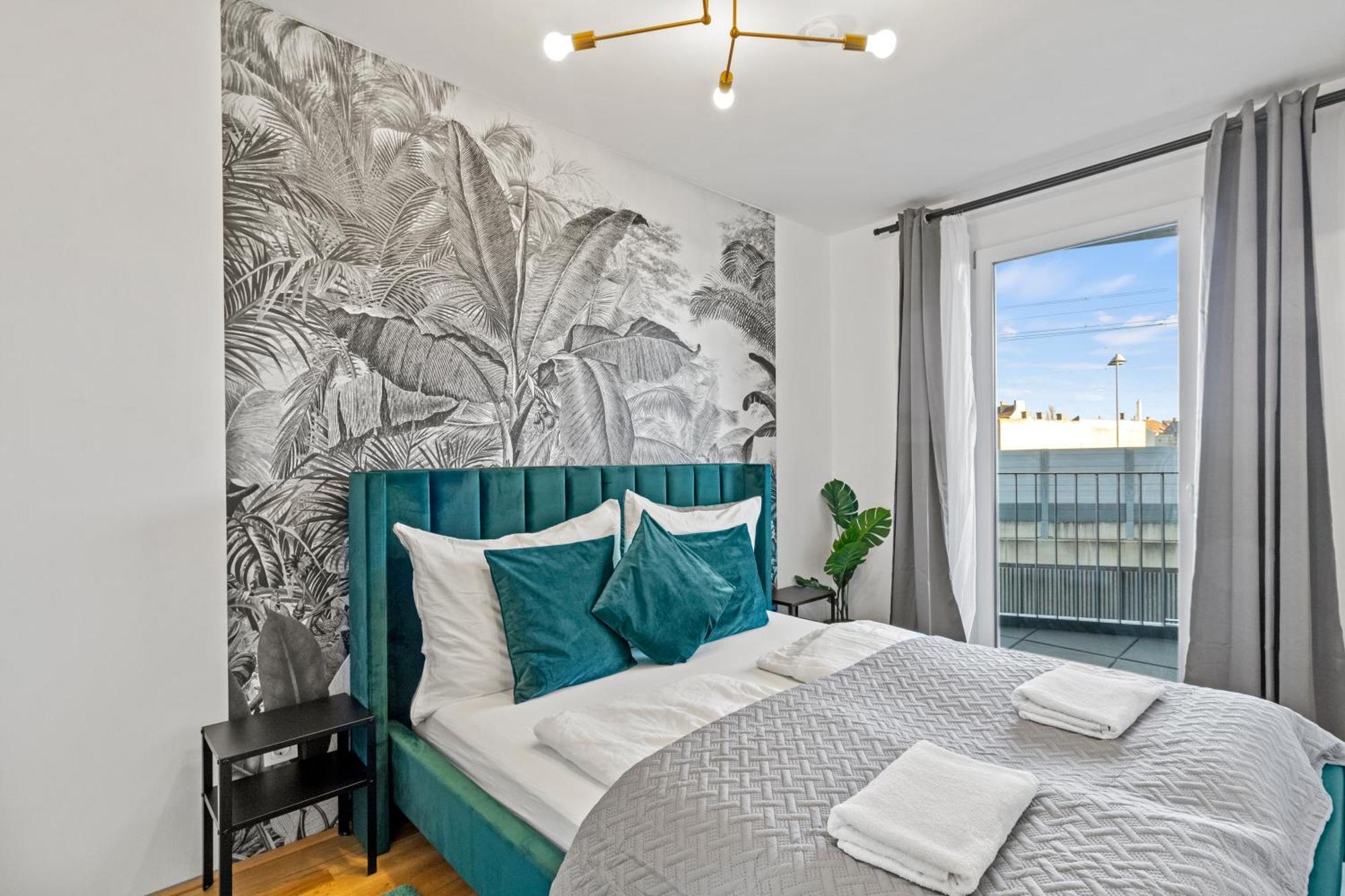 Balcony Apartment I 50 M² I Near City Center Відень Екстер'єр фото